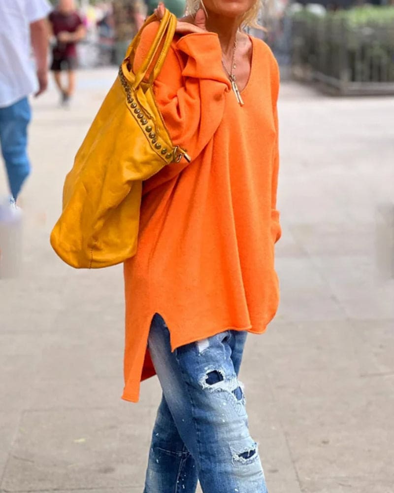 Oversized Sweater - Mira-XS-Nora Luxe