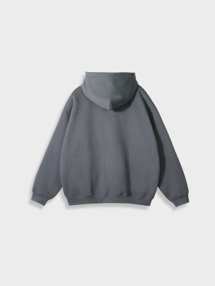 Oversized Vest with Zip - Ava-Black-S-Nora Luxe