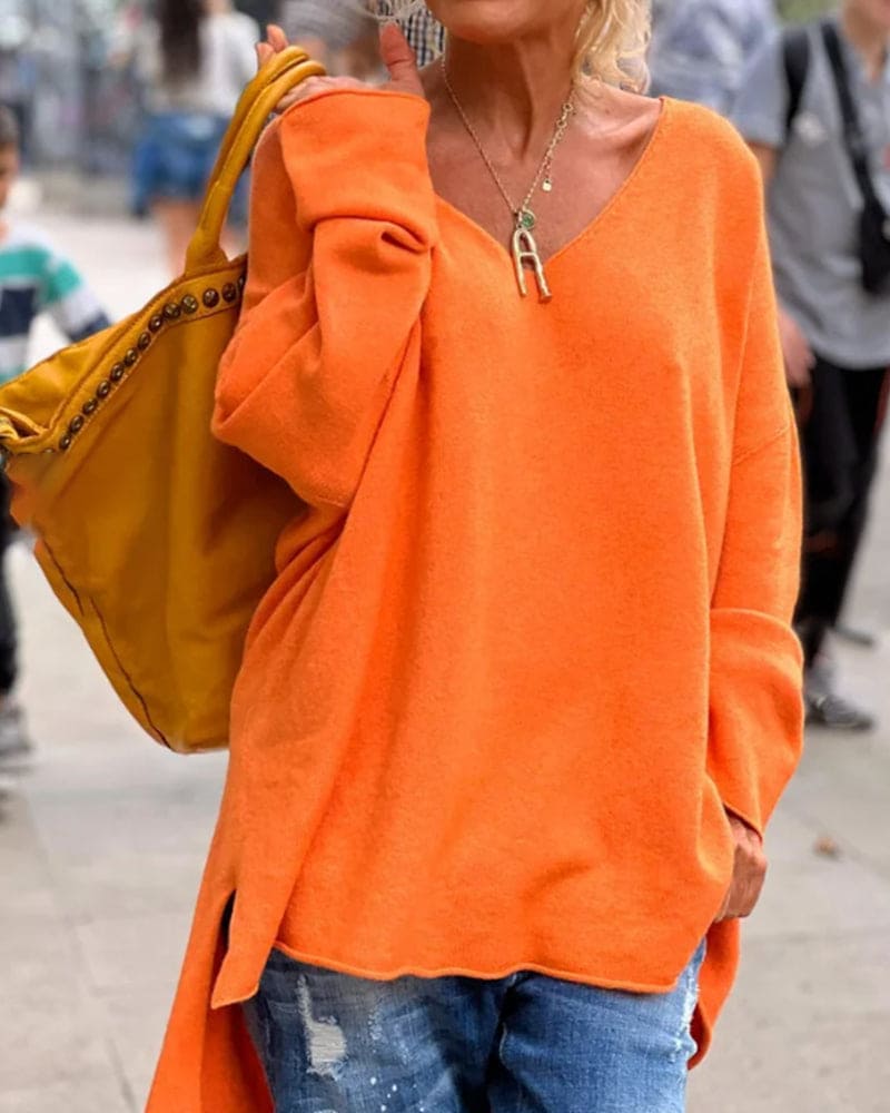 Oversized Women's Sweater - Alina-XS-Nora Luxe