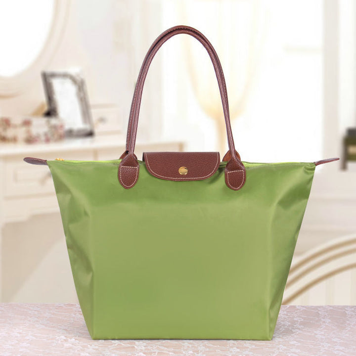 Oxford Shoulder Bag - LuxeCarry-Light Green-S (11.8 × 4.7 × 9.1 in)-Nora Luxe