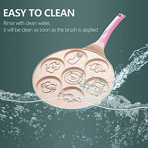 Pancake Pan for Kids - HappyFlip-Black-Nora Luxe