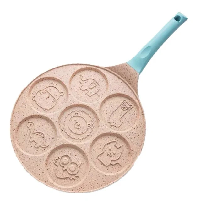Pancake Pan for Kids - HappyFlip-Blue-Nora Luxe