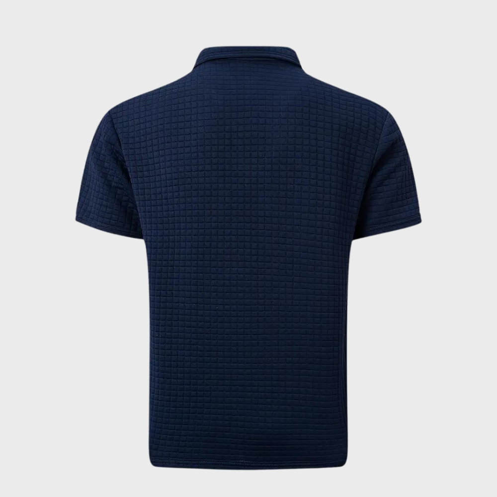 Paolo - Trendy Polo Shirt for Men-White-S-Nora Luxe