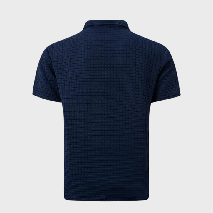 Paolo - Trendy Polo Shirt for Men-White-S-Nora Luxe
