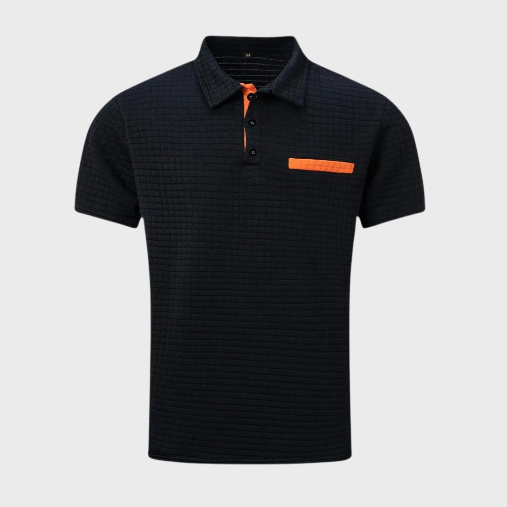 Paolo - Trendy Polo Shirt for Men-White-S-Nora Luxe