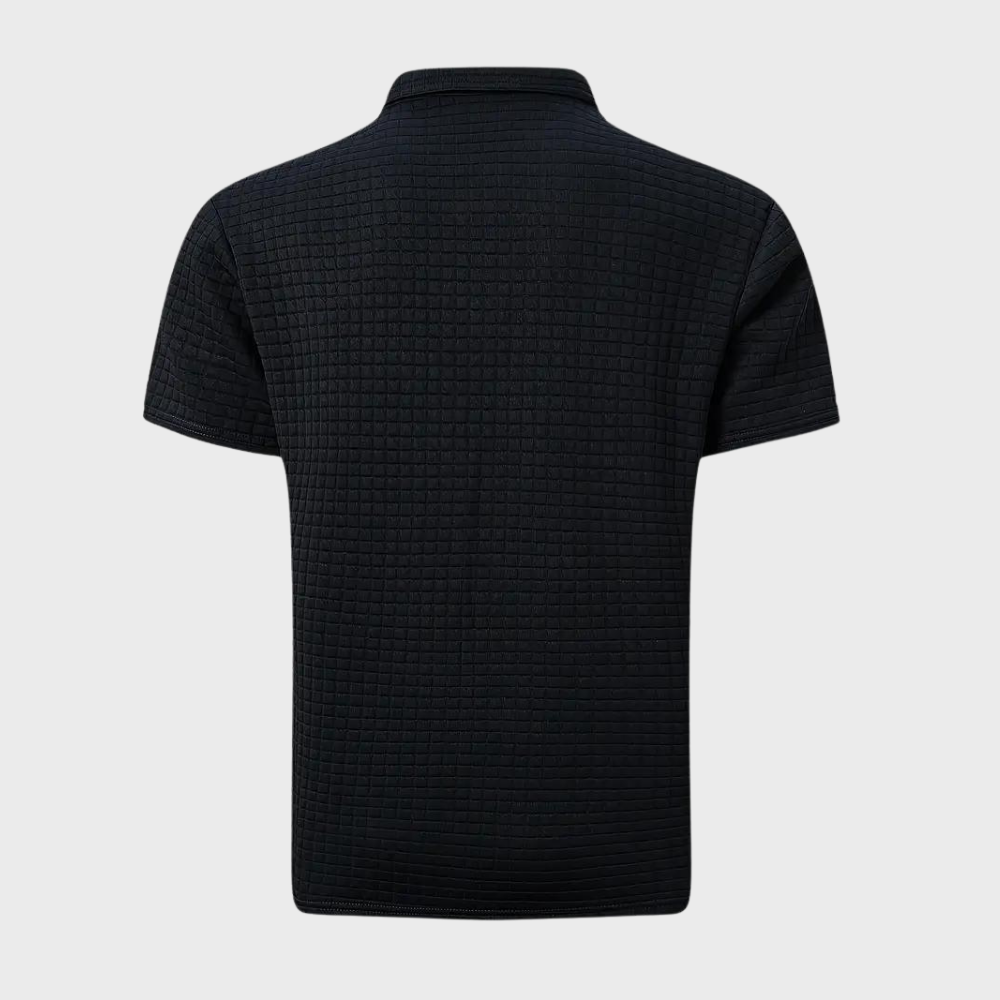 Paolo - Trendy Polo Shirt for Men-White-S-Nora Luxe