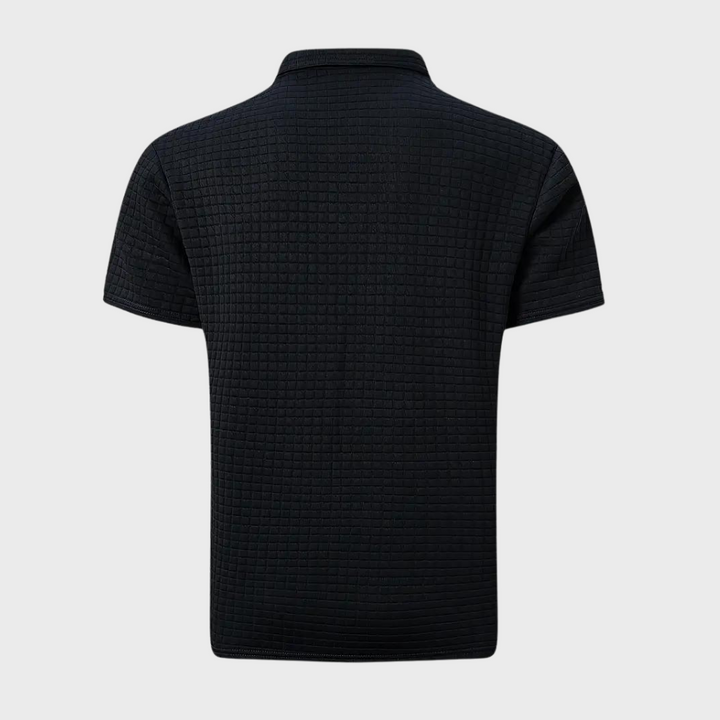 Paolo - Trendy Polo Shirt for Men-White-S-Nora Luxe