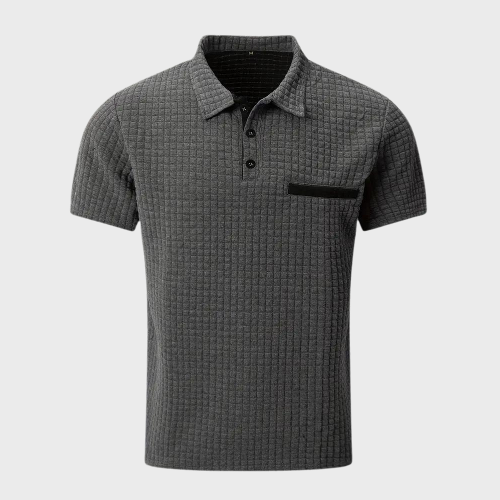 Paolo - Trendy Polo Shirt for Men-White-S-Nora Luxe