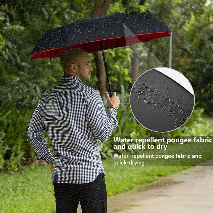 Storm-proof & Foldable Umbrella – AeroShield