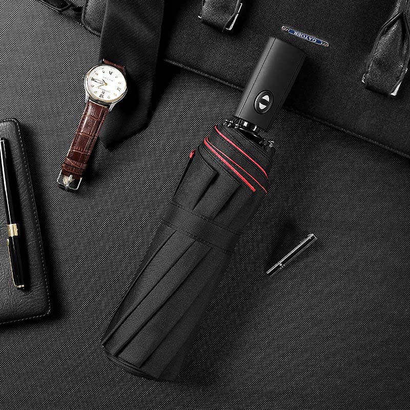 Storm-proof & Foldable Umbrella – AeroShield