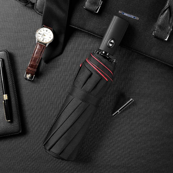 Storm-proof & Foldable Umbrella – AeroShield