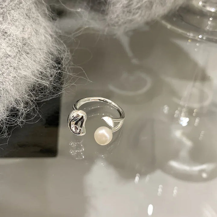 Pearl Tree Adjustable Ring - Elin-Nora Luxe