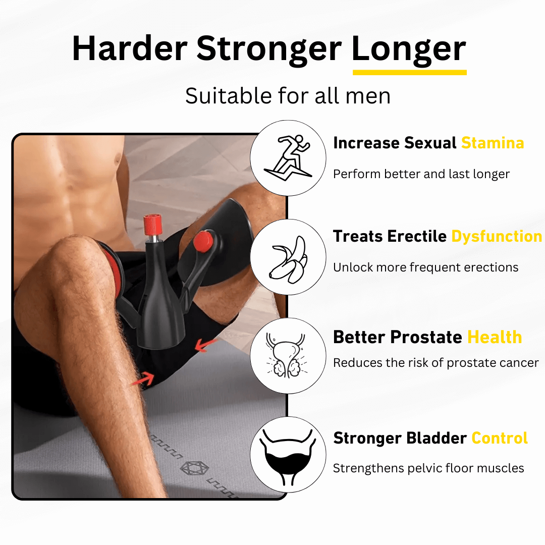 Pelvic Floor Trainer - CoreFlex-Black-Nora Luxe