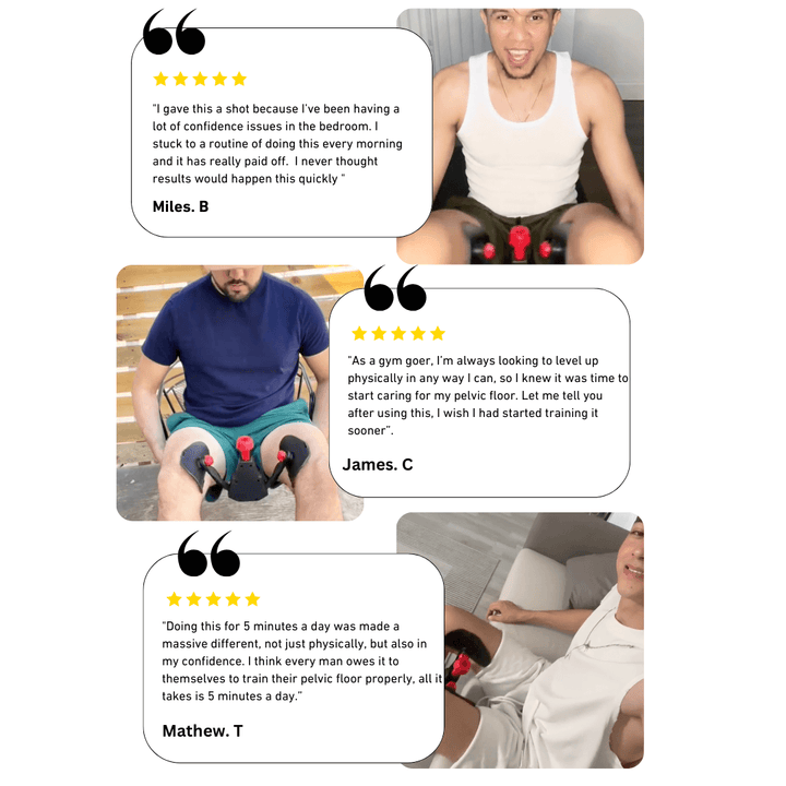 Pelvic Floor Trainer - CoreFlex-Black-Nora Luxe