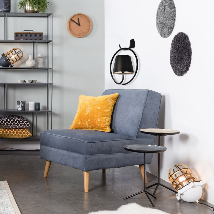 Pendant Lamp - AuraGlow-Black-Nora Luxe