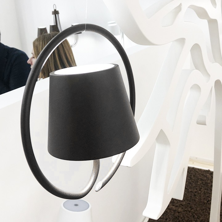 Pendant Lamp - AuraGlow-Black-Nora Luxe