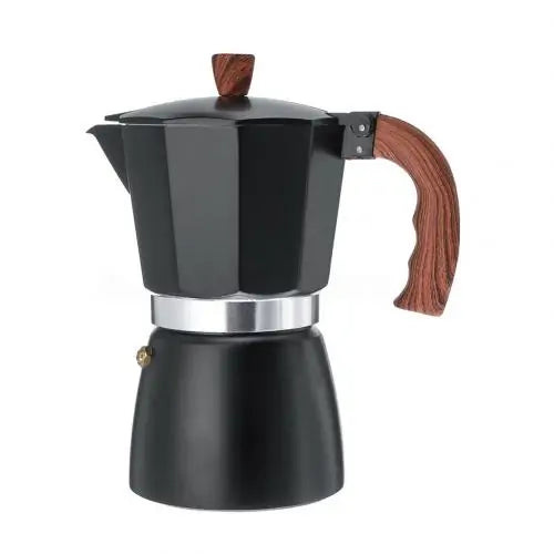 Percolator for Authentic Espresso On the Go - EspressoGo-Black-150 ML-Nora Luxe