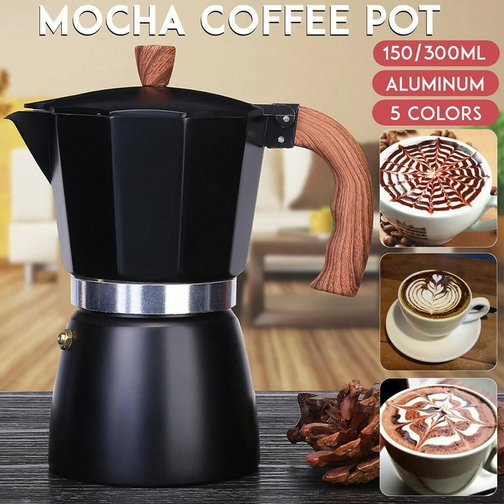 Percolator for Authentic Espresso On the Go - EspressoGo-Gray-150 ML-Nora Luxe