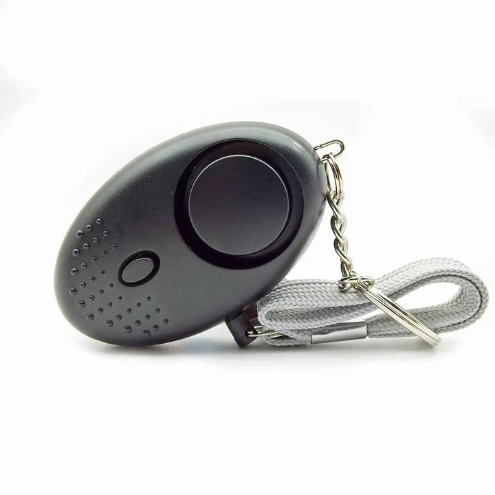 Personal Safety Alarm with LED Light (130 dB) - SafeSound-Black-Nora Luxe