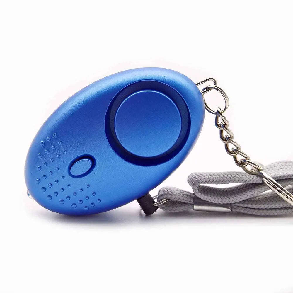 Personal Safety Alarm with LED Light (130 dB) - SafeSound-Blue-Nora Luxe