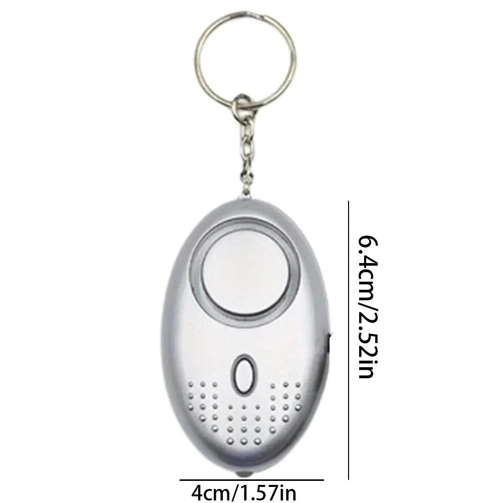 Personal Safety Alarm with LED Light (130 dB) - SafeSound-Purple-Nora Luxe