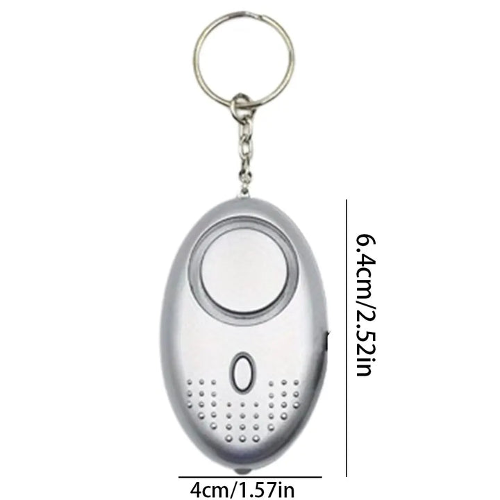 Personal Safety Alarm with LED Light (130 dB) - SafeSound-Purple-Nora Luxe