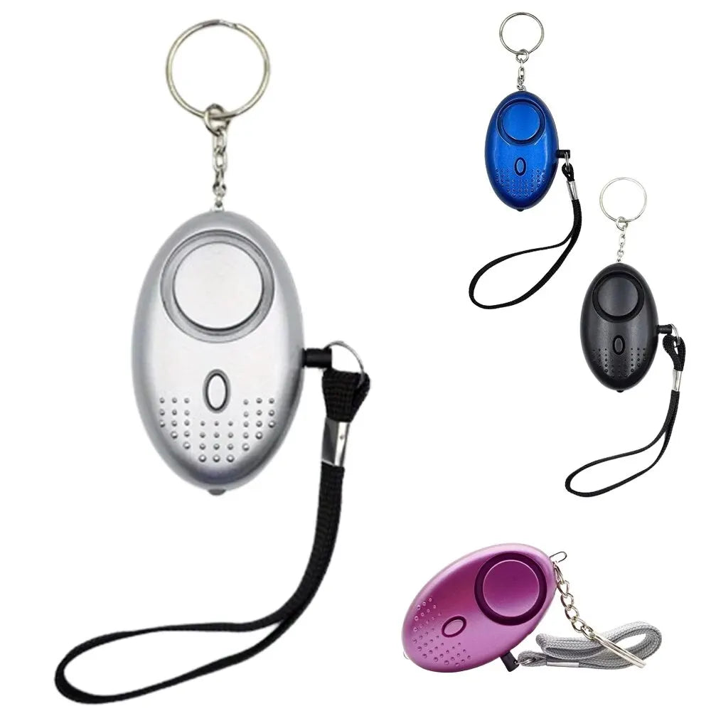 Personal Safety Alarm with LED Light (130 dB) - SafeSound-Purple-Nora Luxe