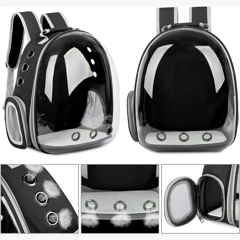 Pet Carrier Bag - TravelPaw-Gray-Nora Luxe