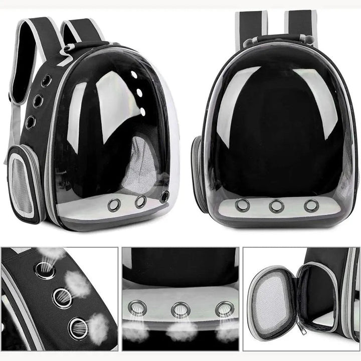 Pet Carrier Bag - TravelPaw-Gray-Nora Luxe