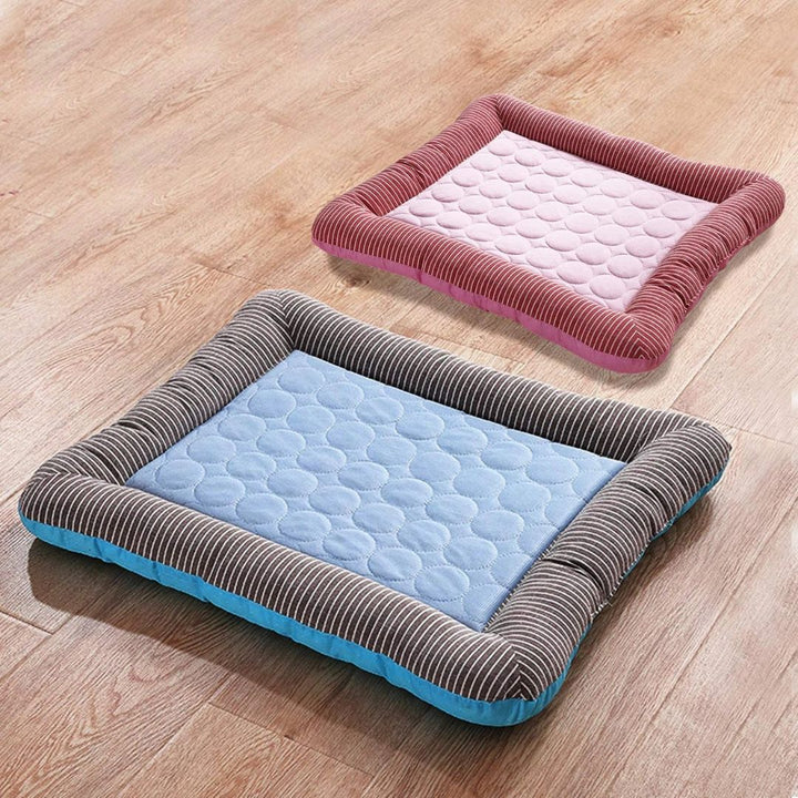 Pet Cooling Mat for Summer - ChillPaws-Blue-S (17.72 x 13.78 inches)-Nora Luxe