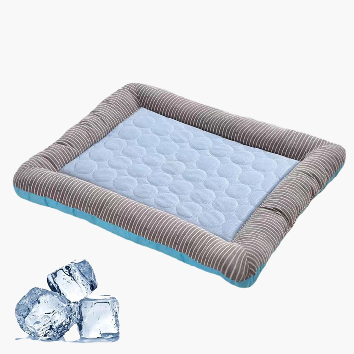 Pet Cooling Mat for Summer - ChillPaws-Blue-S (17.72 x 13.78 inches)-Nora Luxe