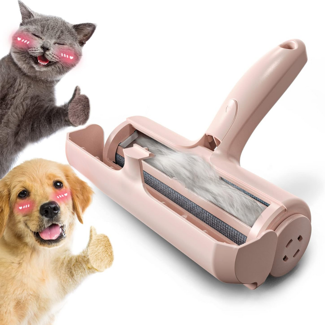 Pet Hair Remover - Self-Cleaning Lint Roller for Pets-Pink-Nora Luxe