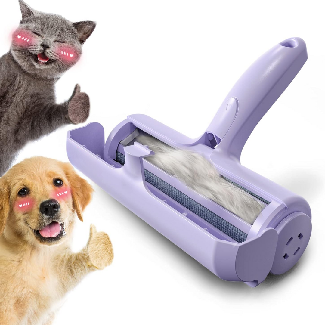 Pet Hair Remover - Self-Cleaning Lint Roller for Pets-Purple-Nora Luxe