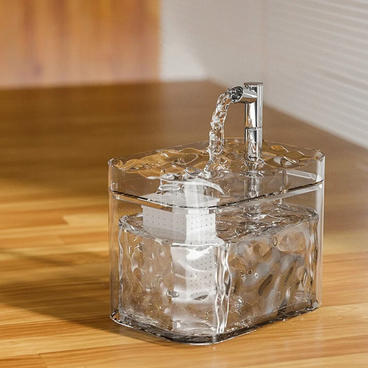 Pet Water Bowl - FreshFlow Pet Fountain-Transparent-Nora Luxe
