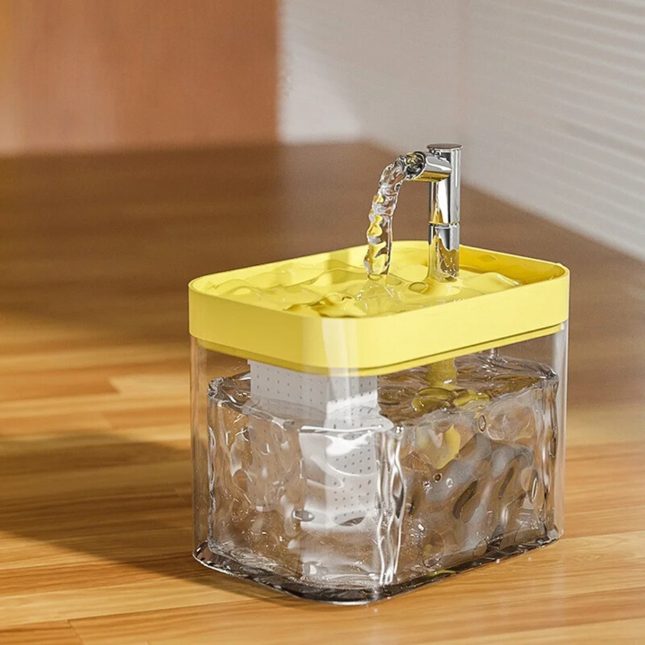 Pet Water Bowl - FreshFlow Pet Fountain-Yellow-Nora Luxe