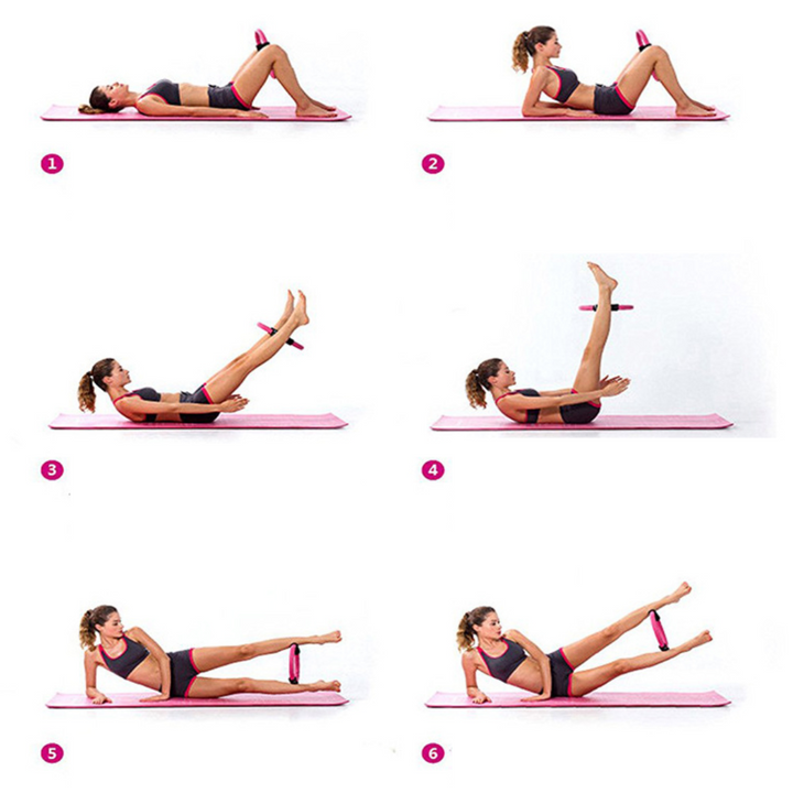 Pilates Ring - FlexTone Pro-Purple-Nora Luxe