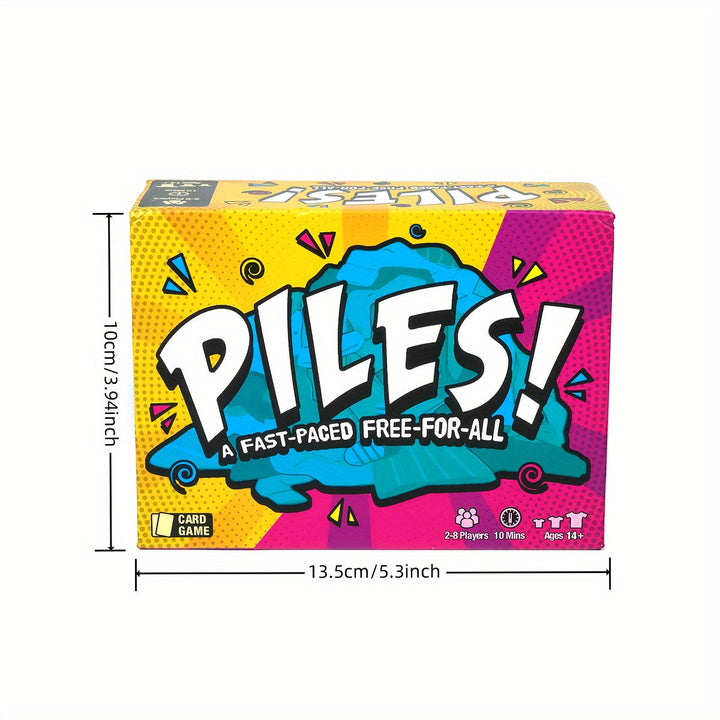 Piles! Fast & Exciting Card Game - CardChaos-Nora Luxe