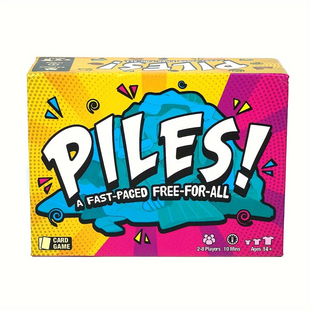 Piles! Fast & Exciting Card Game - CardChaos-Nora Luxe