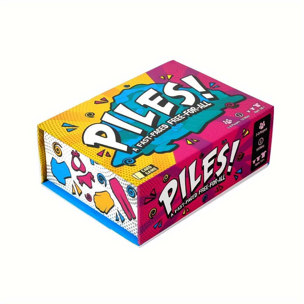 Piles! Fast & Exciting Card Game - CardChaos-Nora Luxe