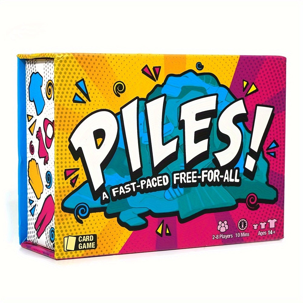 Piles! Fast & Exciting Card Game - CardChaos-Nora Luxe