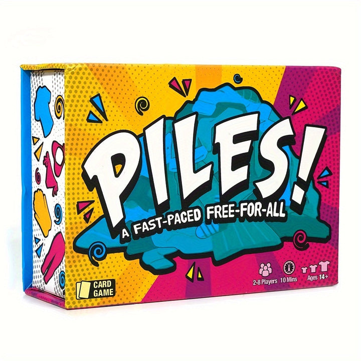 Piles! Fast & Exciting Card Game - CardChaos-Nora Luxe