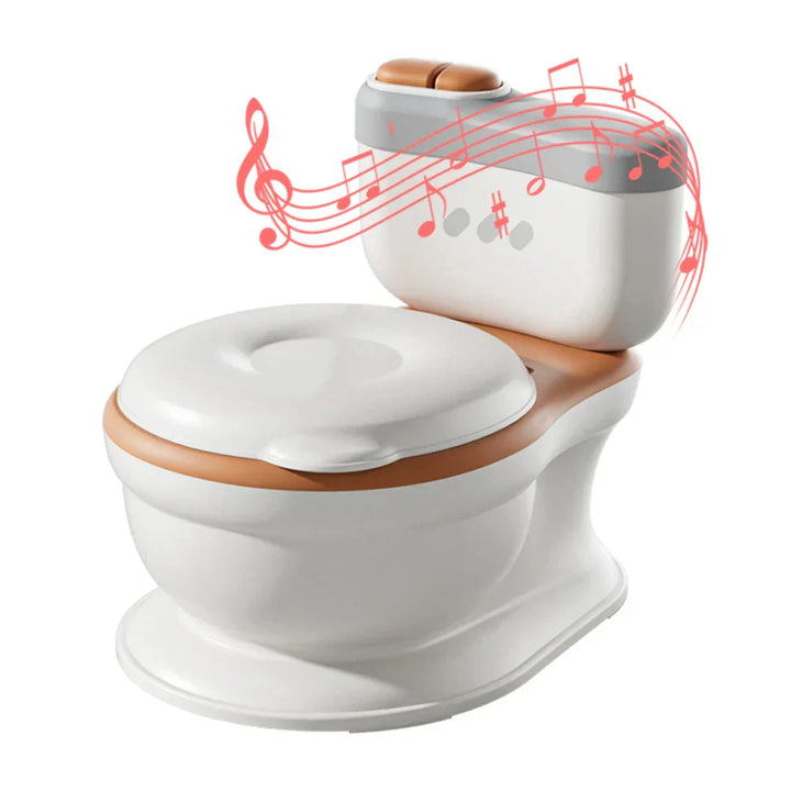 Playful Potty Training with Comfort and Fun - PottyPal-Brown-Nora Luxe