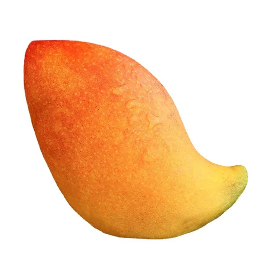 Plush Fruit Cushion - CuddleFruit-Mango-Nora Luxe