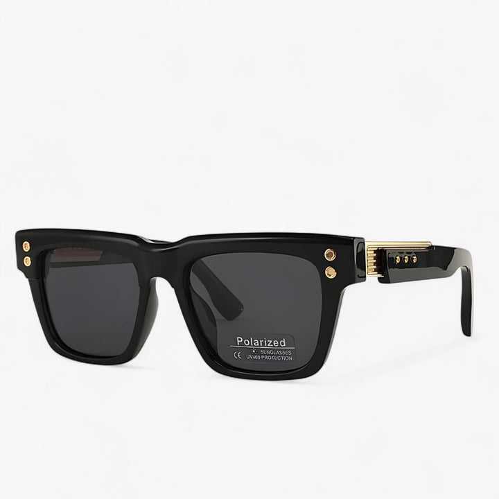 Polarised Steampunk Sunglasses – Axior-Black-Nora Luxe