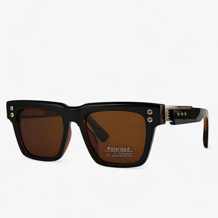 Polarised Steampunk Sunglasses – Axior-Black-Nora Luxe