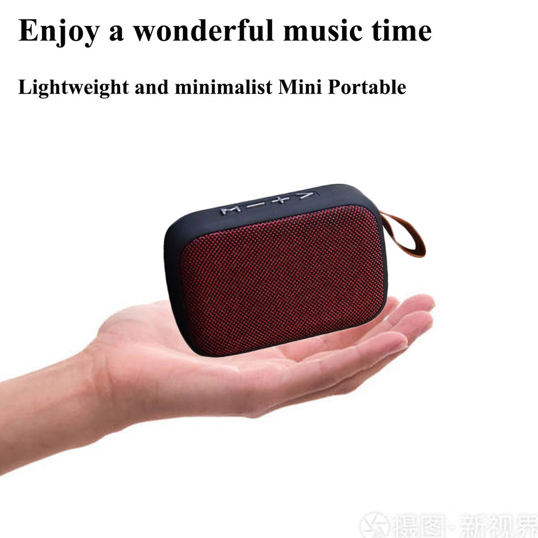 PORTABLE BLUETOOTH SPEAKER - 3D STEREO MUSIC PLAYER WITH HIFI SOUND-Black-Nora Luxe