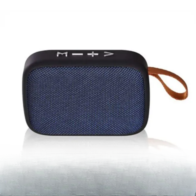 PORTABLE BLUETOOTH SPEAKER - 3D STEREO MUSIC PLAYER WITH HIFI SOUND-Blue-Nora Luxe