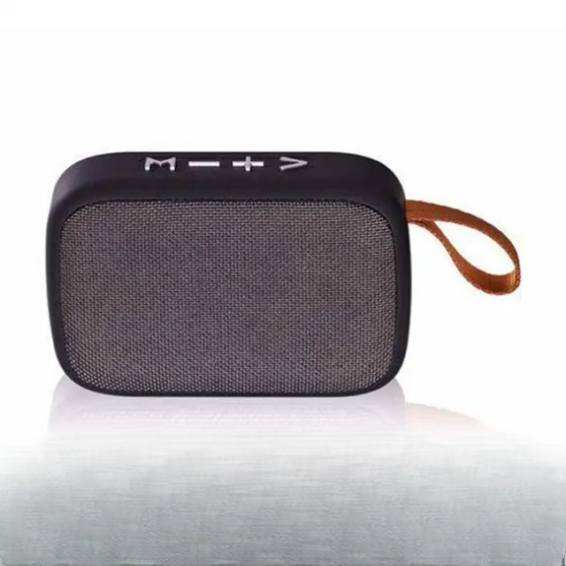 PORTABLE BLUETOOTH SPEAKER - 3D STEREO MUSIC PLAYER WITH HIFI SOUND-Silver Gray-Nora Luxe