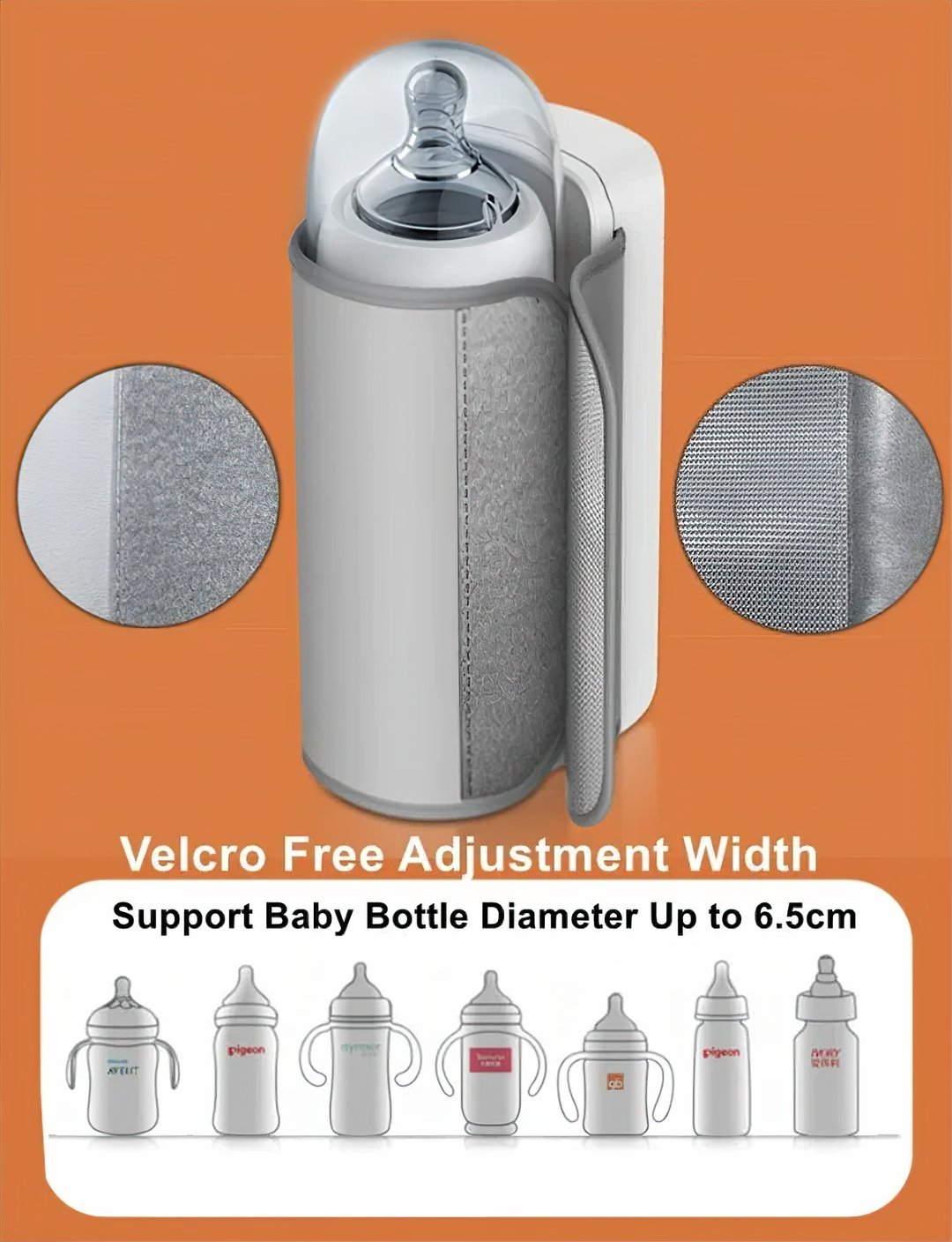 Portable Bottle Warmer - TravelHeat-Nora Luxe