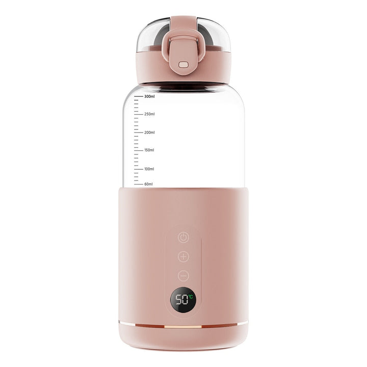 Portable Bottle Warmer - WarmEase Go-Pink-Nora Luxe